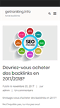 Mobile Screenshot of getranking.info